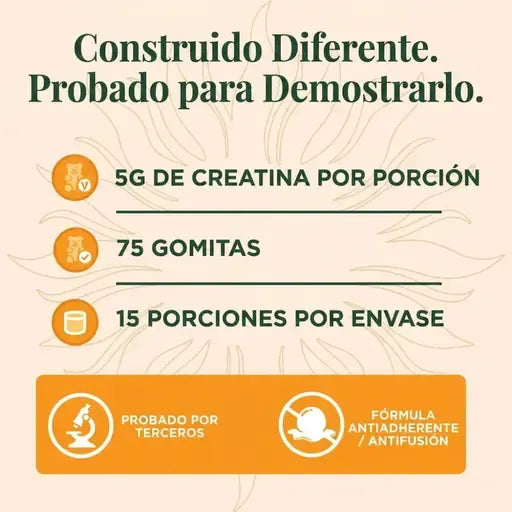 gomitas de creatina