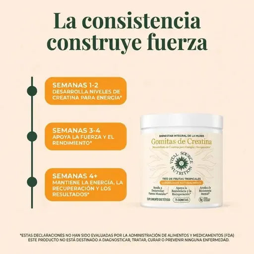 gomitas de creatina